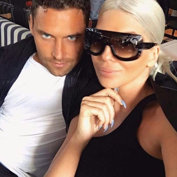 Oversized Black Sunglasses - Picture 6 of 7